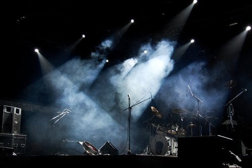 a stage