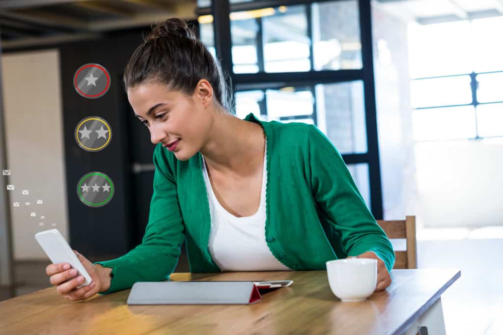 gather customer data through sms