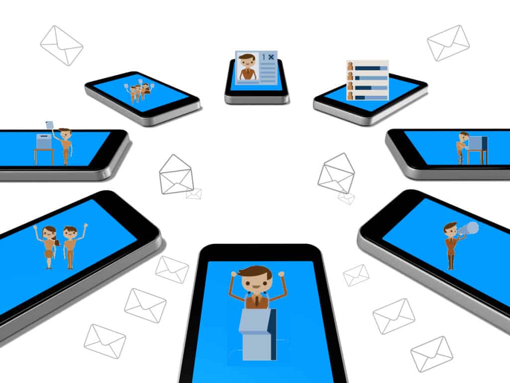 political text messages