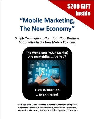 Mobile Marketing, the New Economy - Jen Appreneur