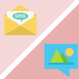 Differences between SMS and MMS